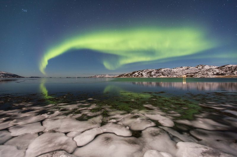 Aurores boréales 8 - Série Paysages de nuit par Carole Reboul