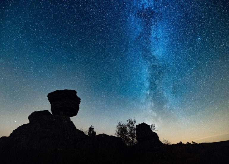 carole reboul paysage nuit cevennes