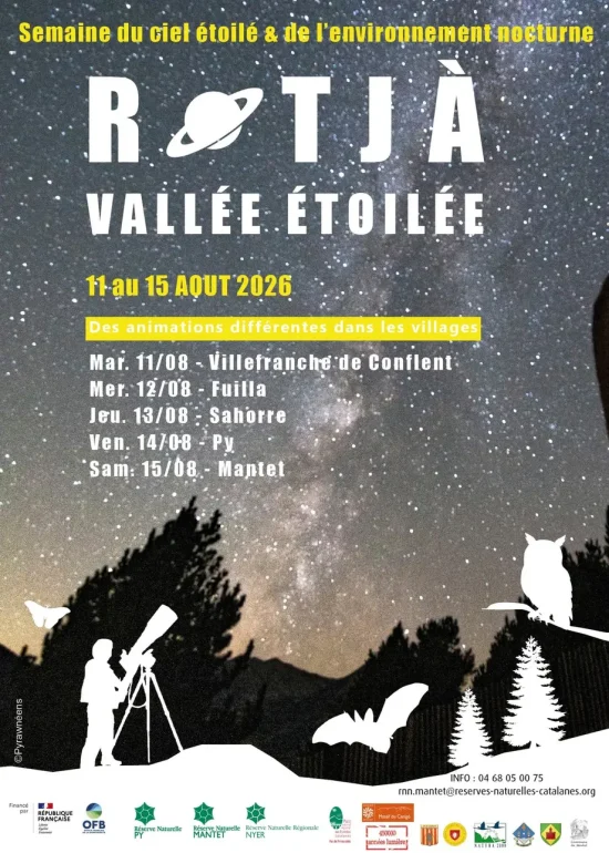 festival Rotja vallée etoilée sahorre pyrénées catalanes carole reboul ciel étoilé nuit
